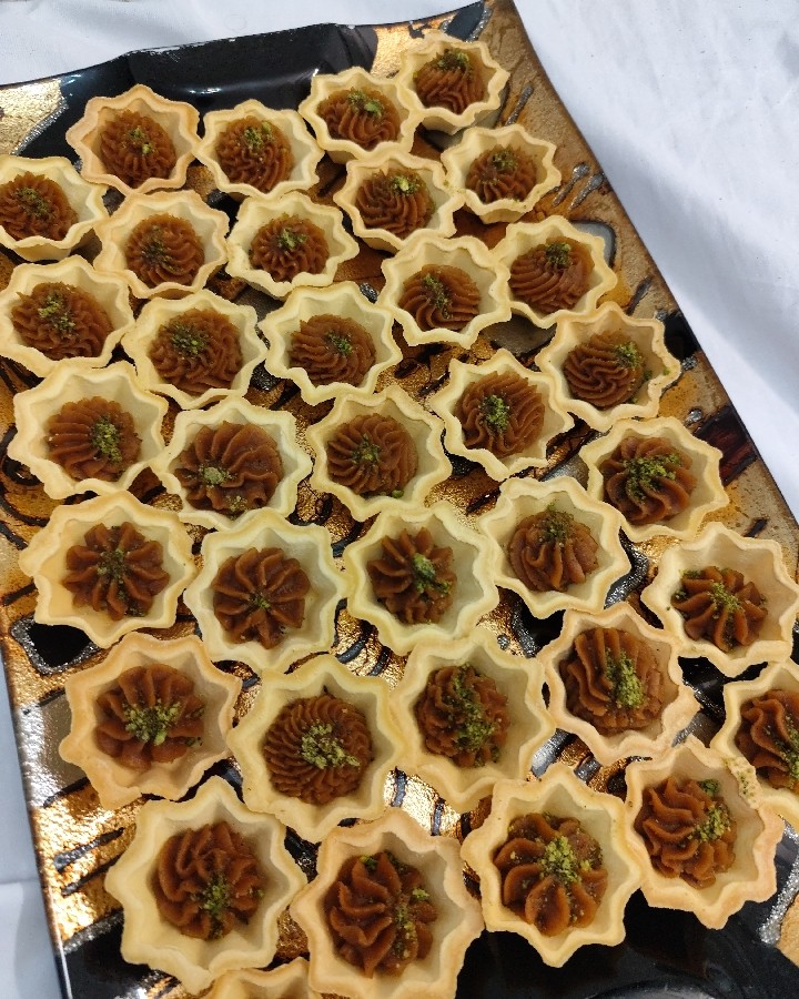 عکس حلوای سه آرد مجلسی 