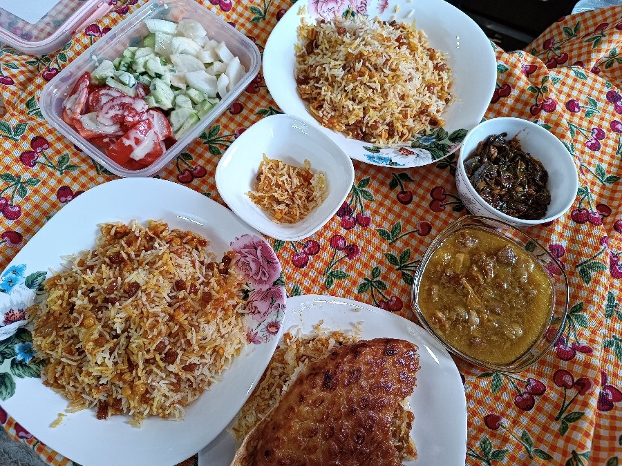 عکس قیمه پلو با گوشت