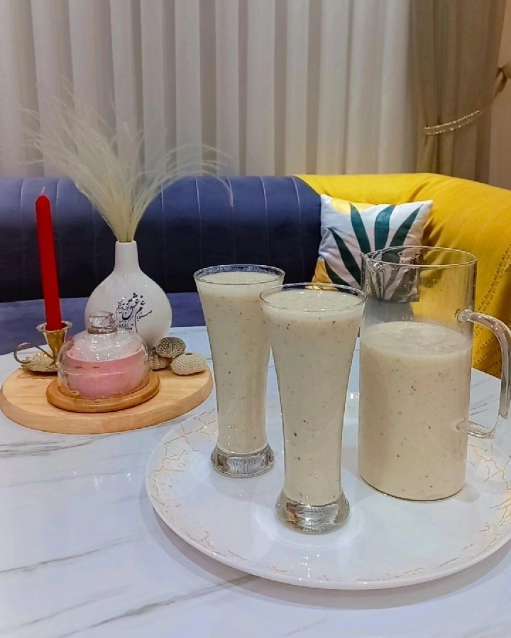 عکس میلک شیک موز