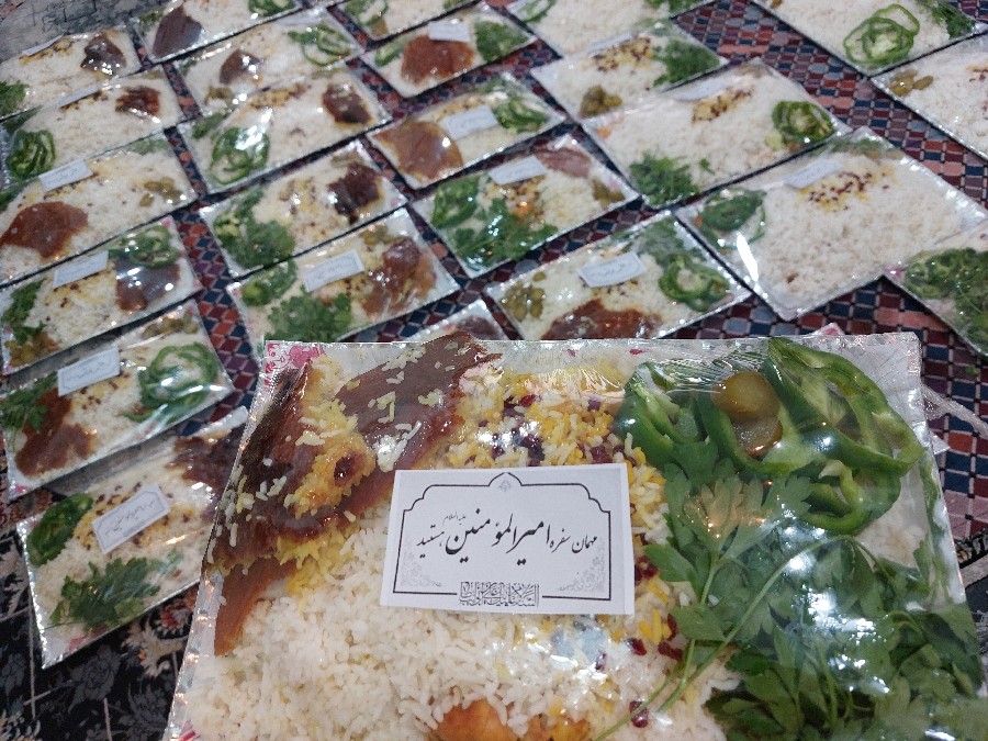 عکس اطعام غدیر (شام غدیر)