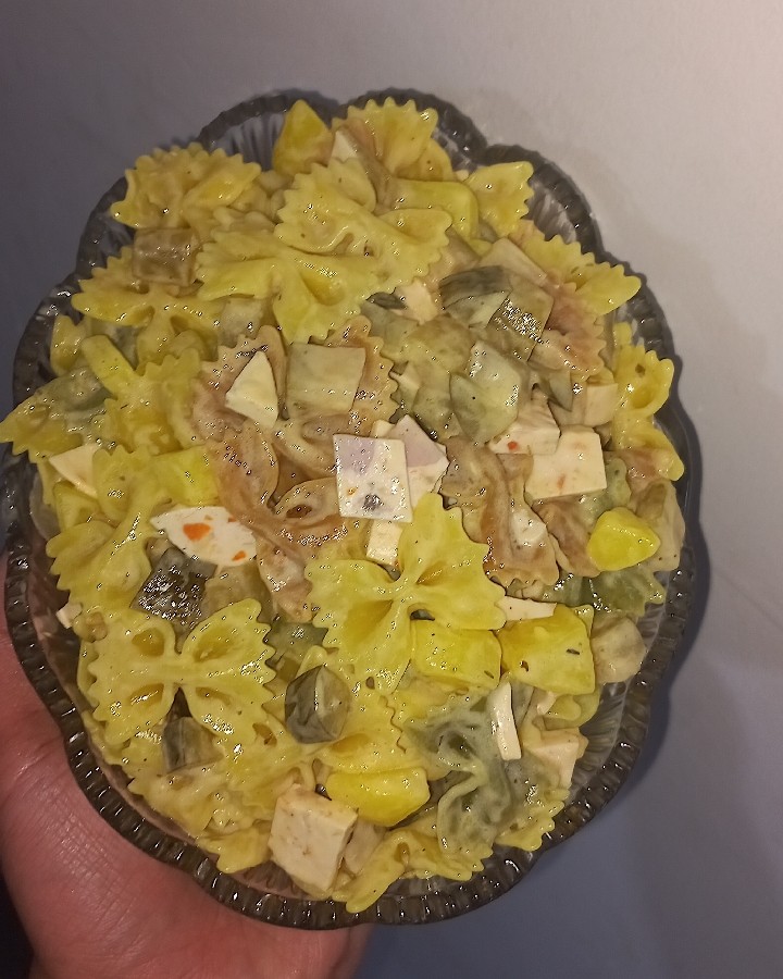 عکس سالاد ماکارانی