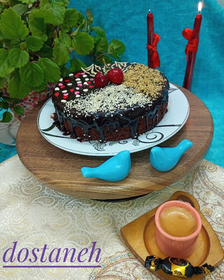 عکس کیک شکلاتی محشر