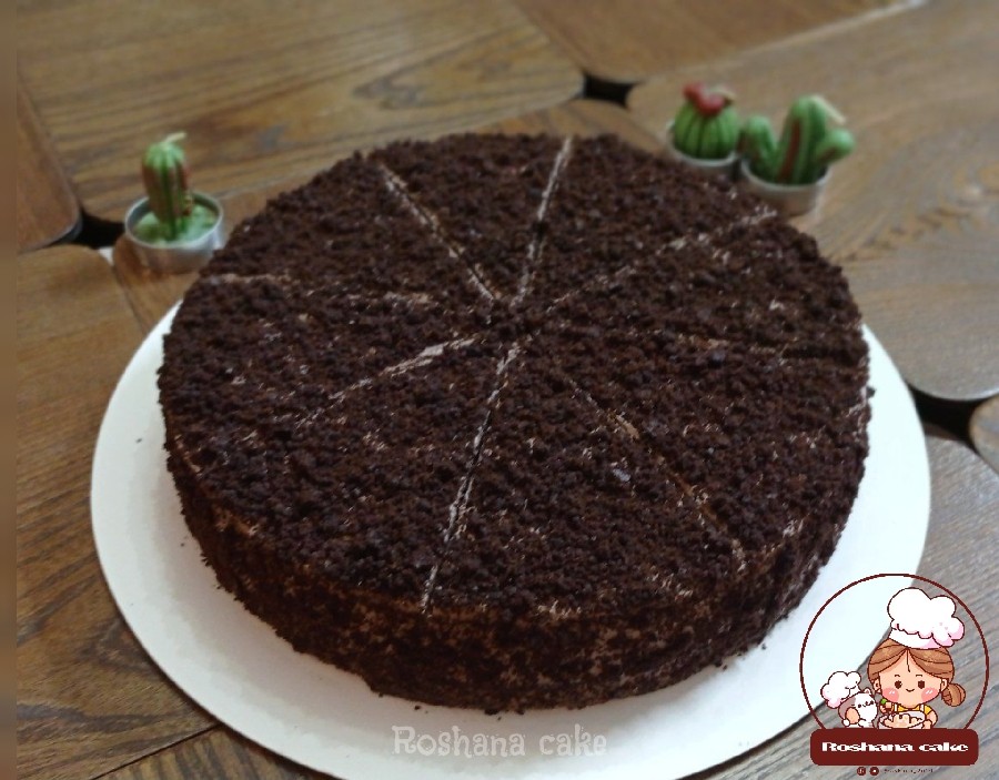 عکس کیک شکلاتی بیبی