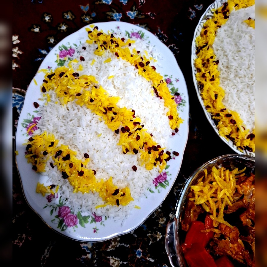 عکس زرشک پلو بامرغ