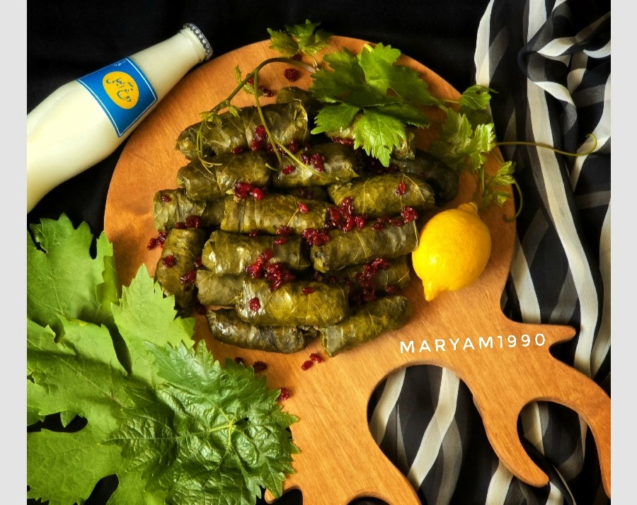 عکس دلمه برگ مو 