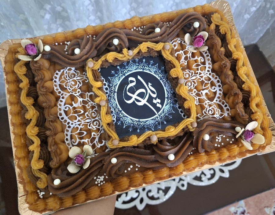 عکس حلوای سه آرد مجلسی