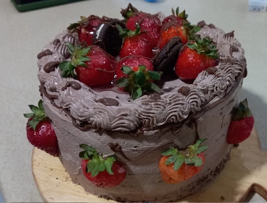 عکس کیک شکلاتی 