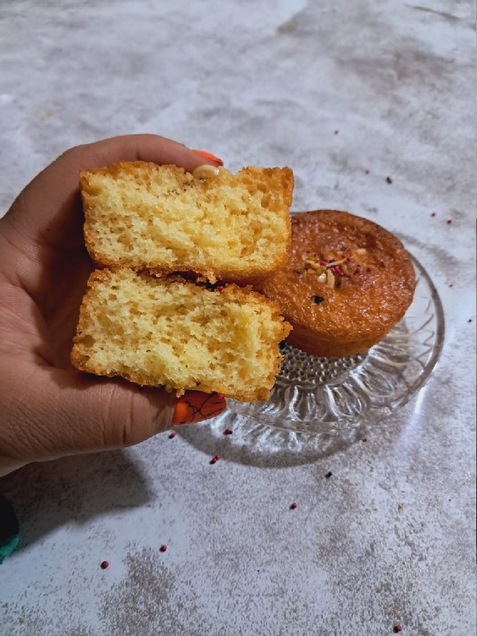 عکس کیک نارگیلی