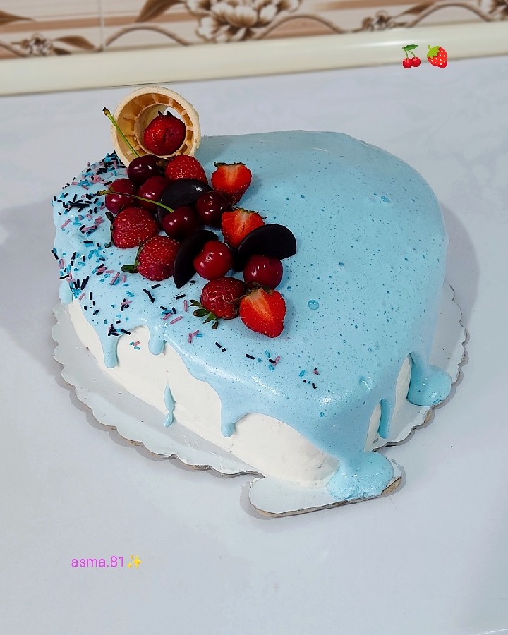 عکس کیک تولد دختر عموم