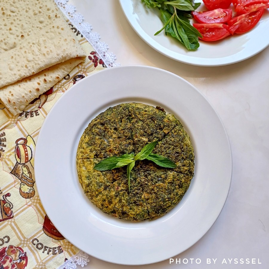 عکس کوکو سبزی