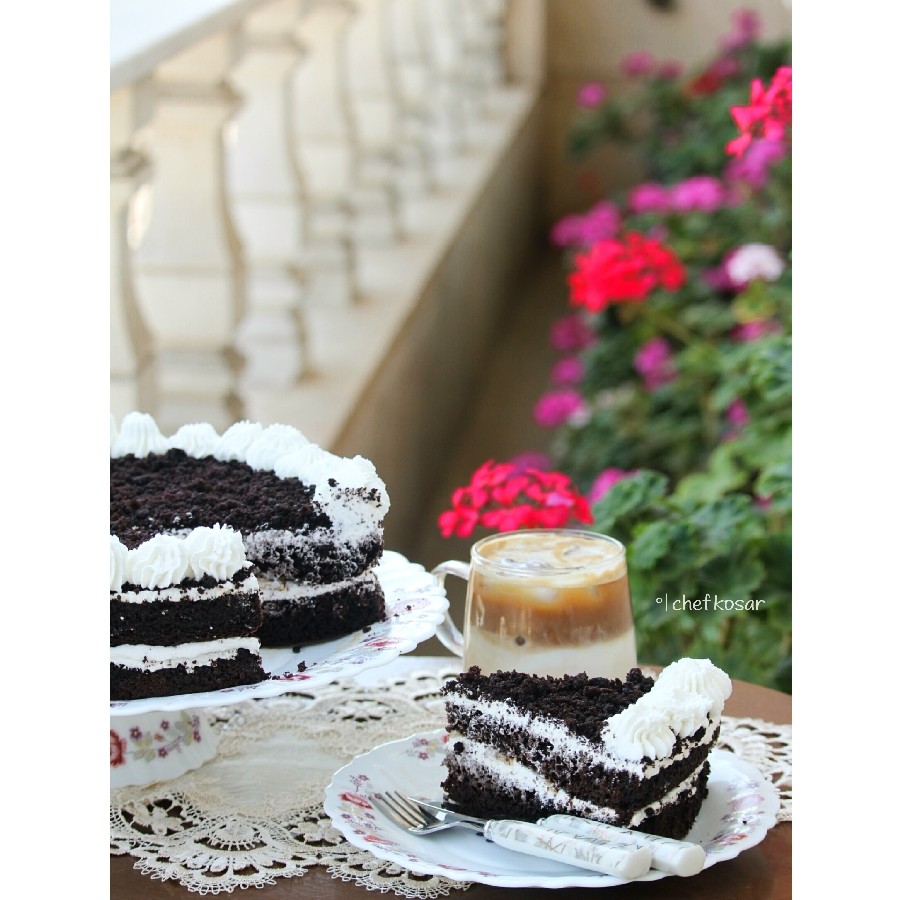 عکس کیک موس شکلاتی