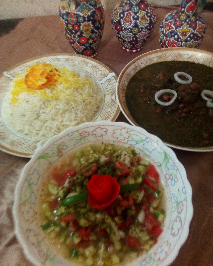 عکس سلام دوستان عزیزم بفرمائید ناهار