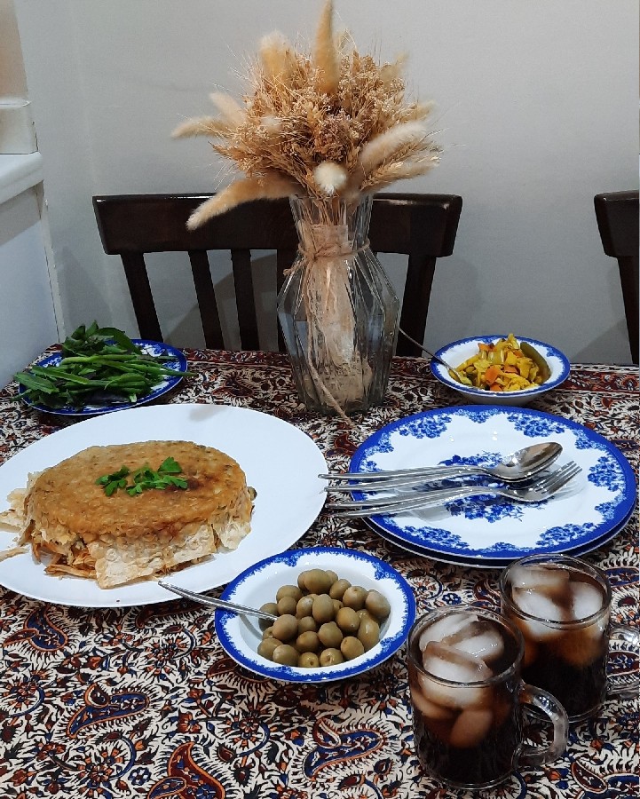 عکس باقالی پلو با مرغ ♡