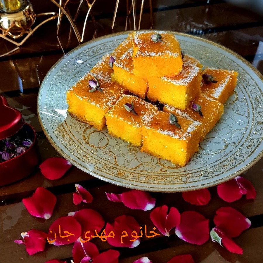 عکس کیک شربتی