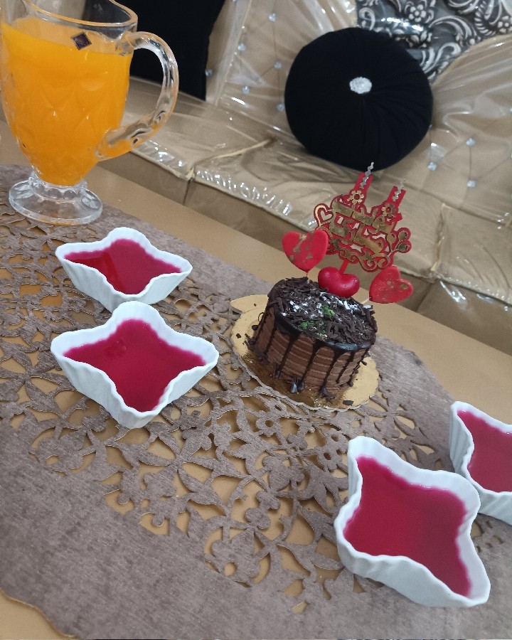 عکس کیک شکلاتی