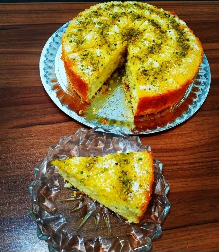 عکس کیک شربتی