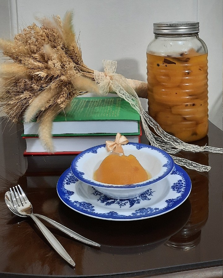 عکس کمپوت سیب