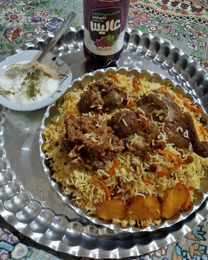 عکس قابلی پلو افغانستانی