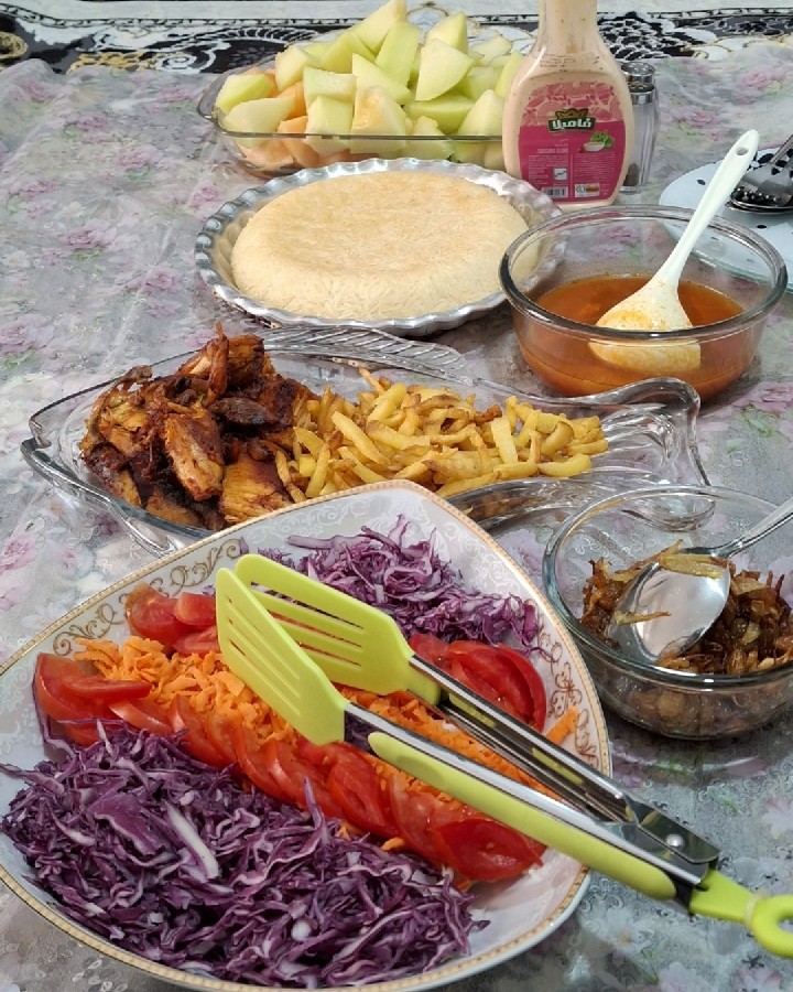 عکس شام خوشمزه ی دیشب