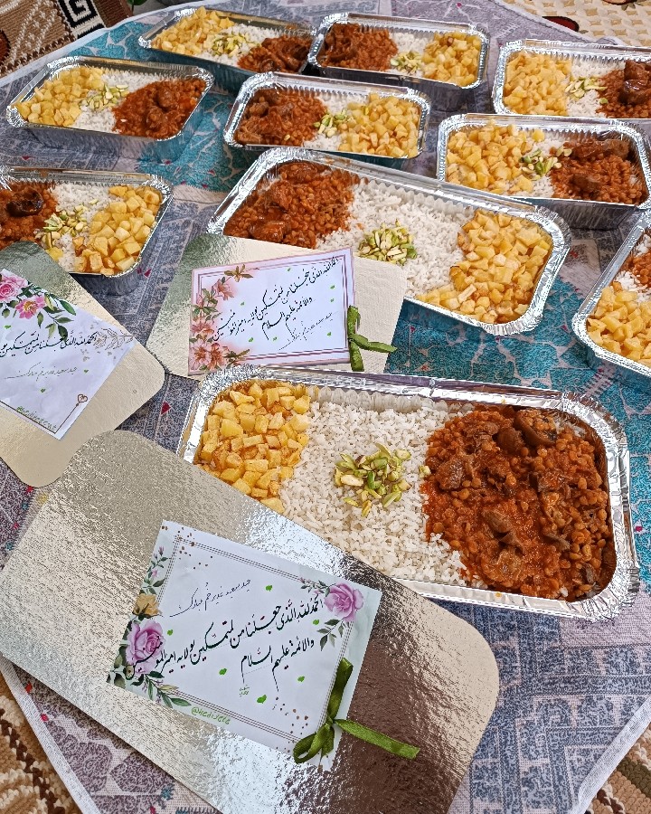 عکس قیمه نذری عید غدیر 