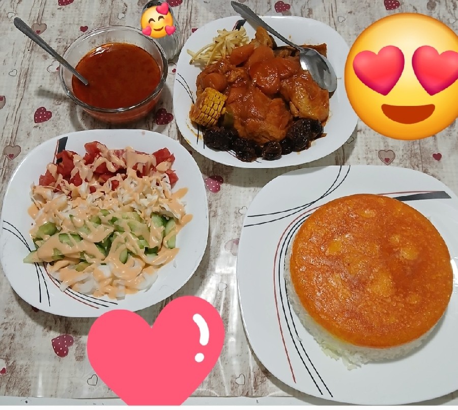 عکس مرغ وته دیگ