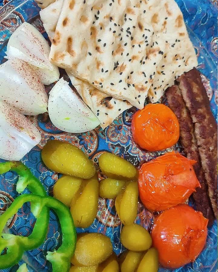 #کباب_لقمه_خونگی
#سنگک