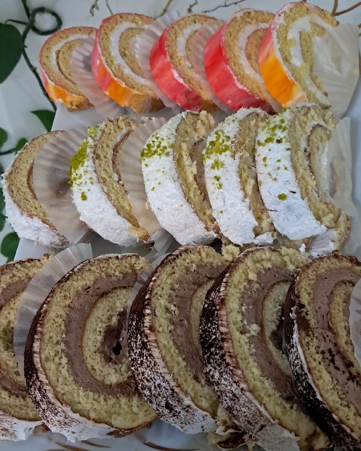 عکس رولت وانیل.  شکلات 