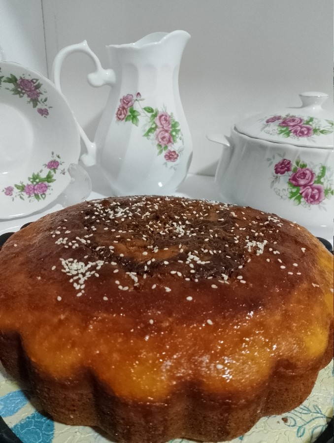 عکس کیک شربتی ?