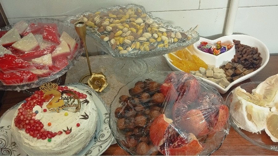 عکس سفره یلدا