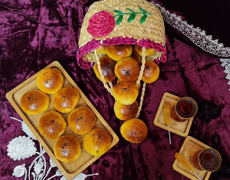 عکس نان کوهی مغزدار