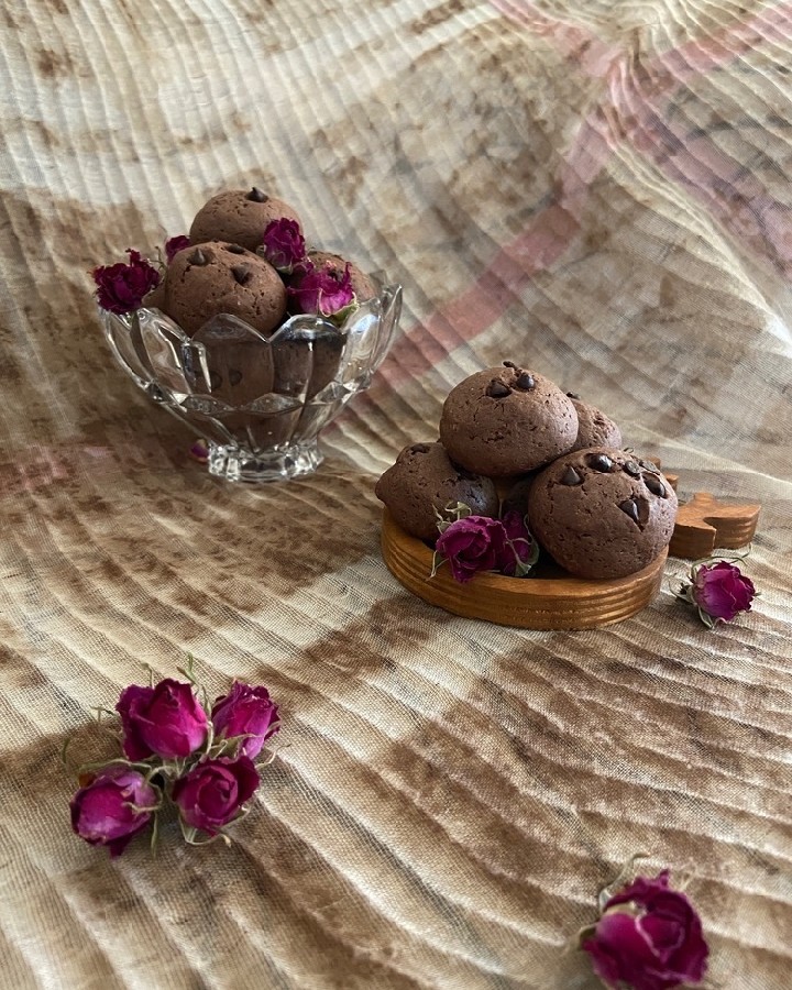 عکس کوکی شکلاتی ساده