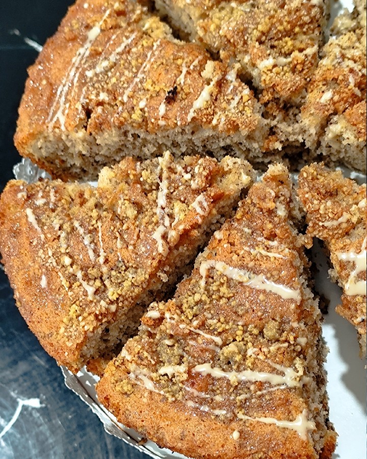 عکس کیک هویج گردو