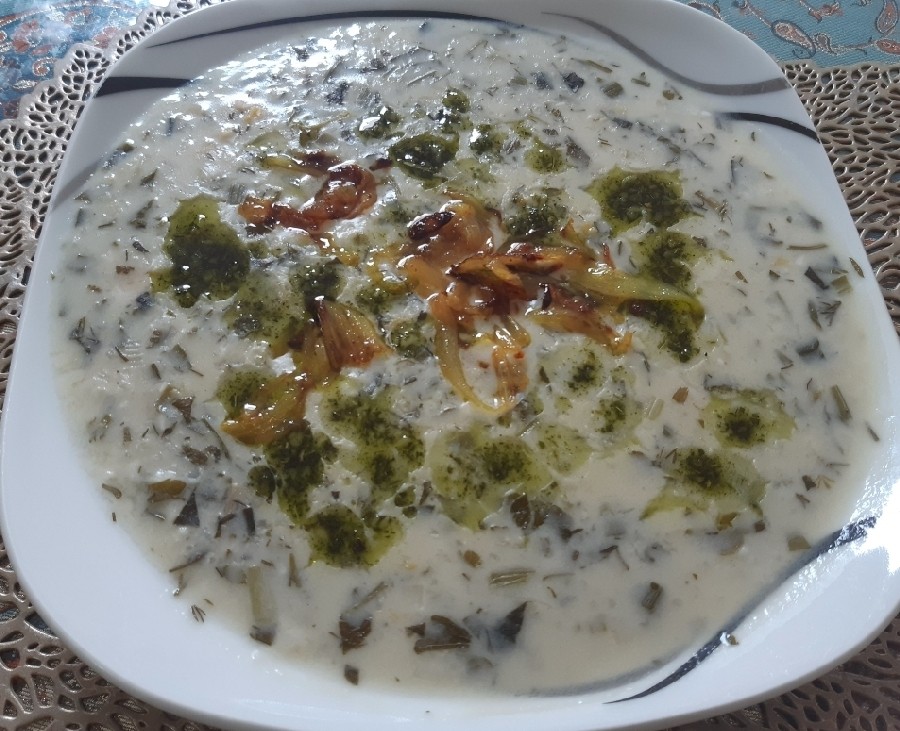 عکس آش دوغ