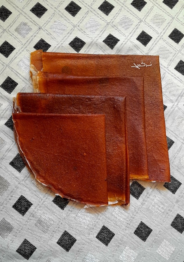 عکس لواشک زردآلو