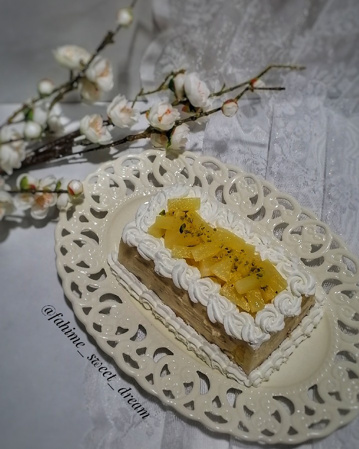 عکس دسر اناناس و موز
