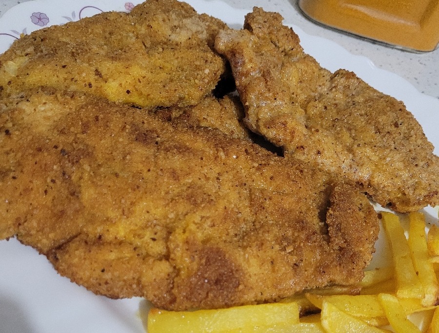 عکس شنیسل مرغ