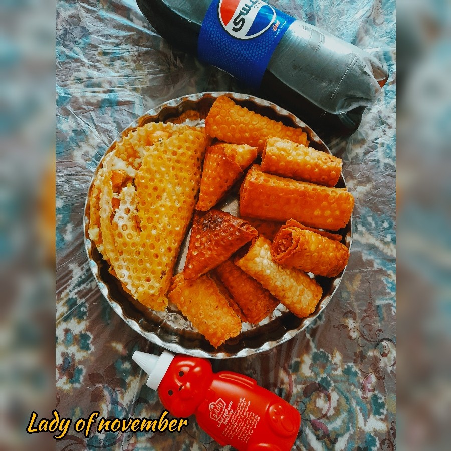 عکس سمبوسه پیتزایی