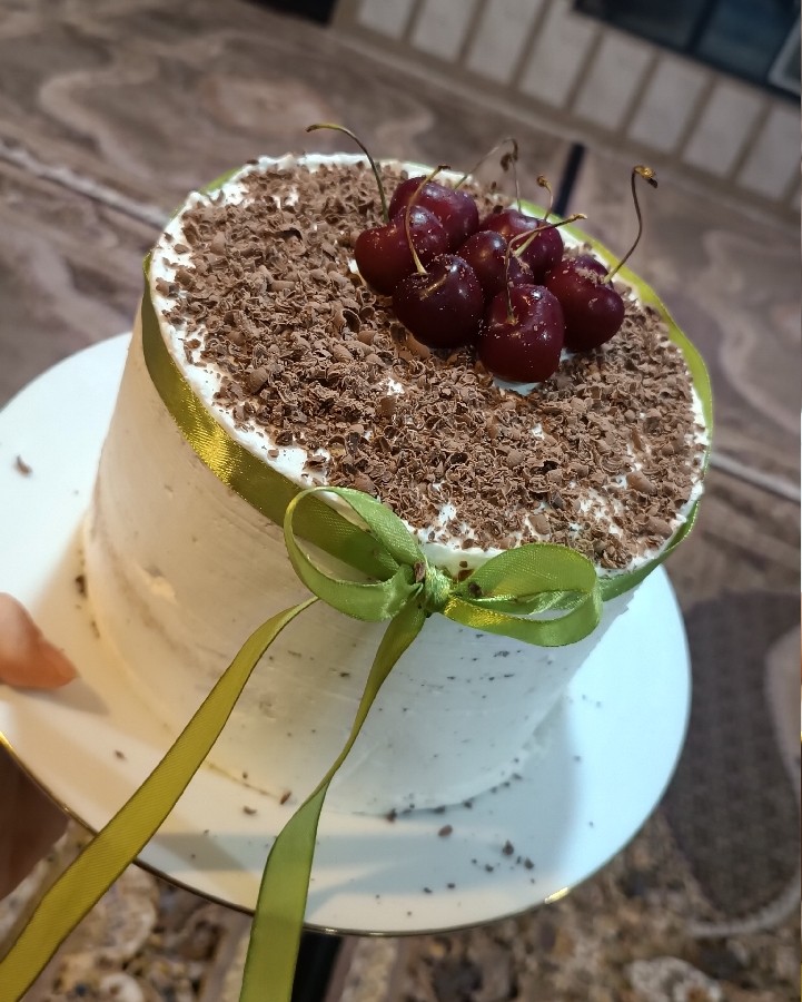 عکس کیک خامه ای 