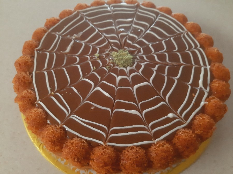 عکس کیک هویج با گاناش