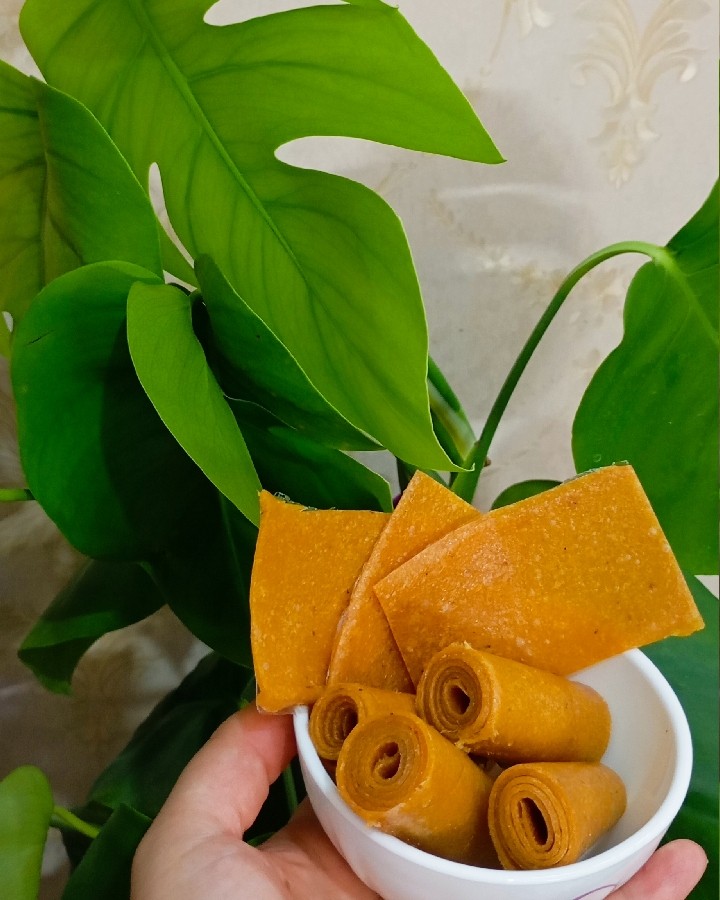 عکس لواشک زردآلو 