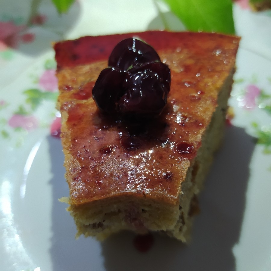 کیک کشمش و گردو