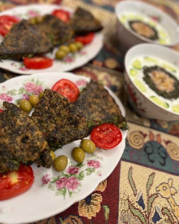 عکس کوکو سبزی