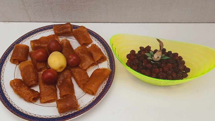 عکس لواشک و آلبالو خشکه
