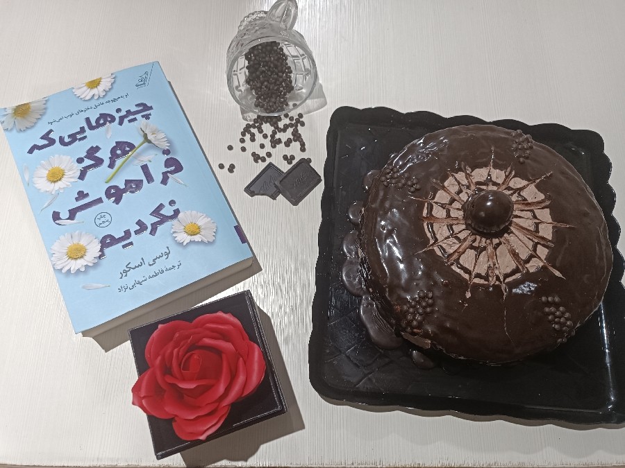 عکس کیک شکلاتی