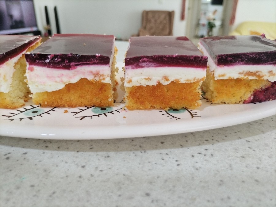 عکس کیک ژله ایی
