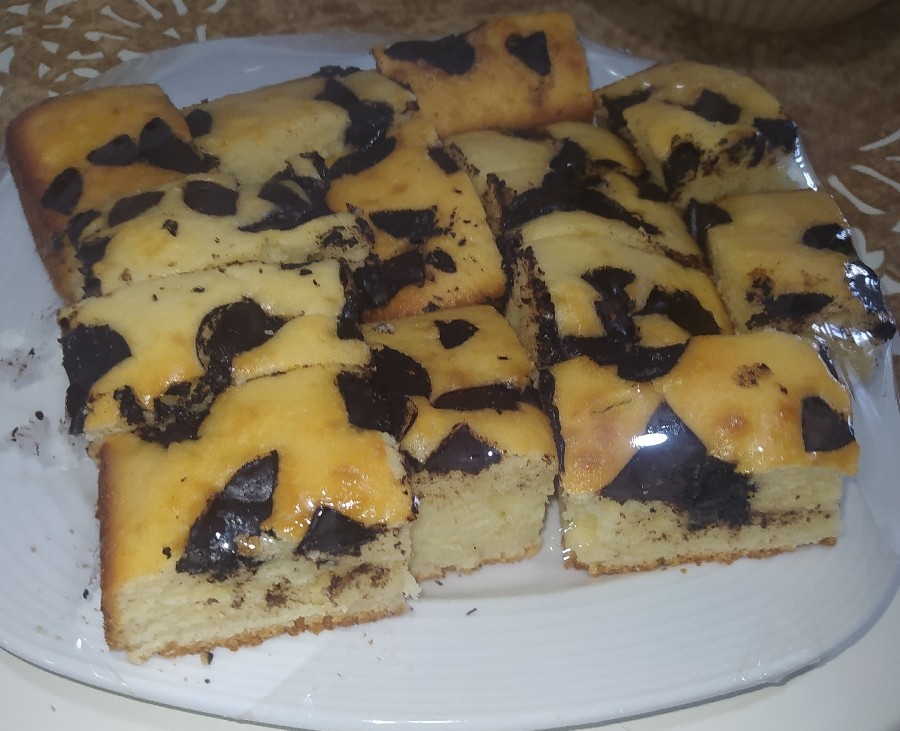 عکس کیک ماست و شکلات 