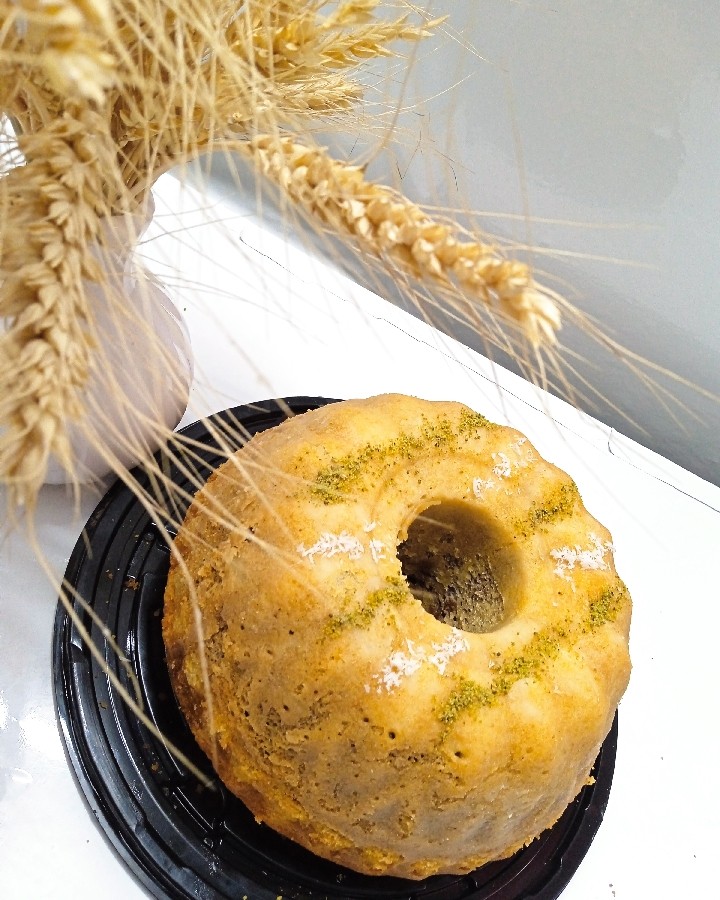 عکس کیک وانیلی 