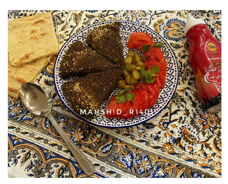 عکس کوکو سبزی 