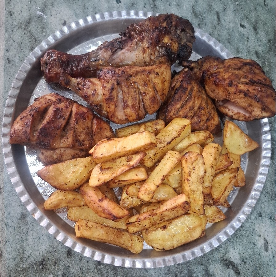 عکس مرغ سوخاری