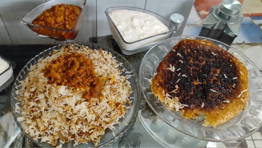 عکس  رشته پلو